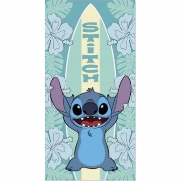 Dziecięcy ręcznik kąpielowy Stitch 70x140 Bawełna