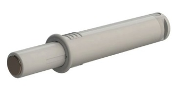 HAFELE PUSH BUMP КОРОТКИЙ СЕРЫЙ С МАГНИТОМ + ПЛИТА