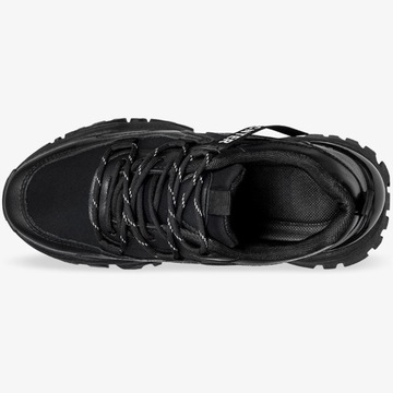 Sneakersy na koturnie BAINS BLACK 39