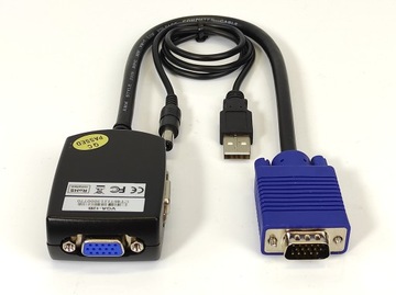 КОМПЛЕКТ РАЗВЕТВИТЕЛЯ VGA DELTACO CABLE 300 мм VGA-12B