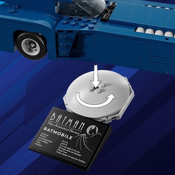 LEGO DC Batman 76274 Batman z batmobilem kontra Harley Quinn i Mr. Freeze