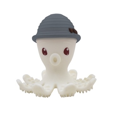 Mombella Gryzak Zabawka Ośmiornica grey