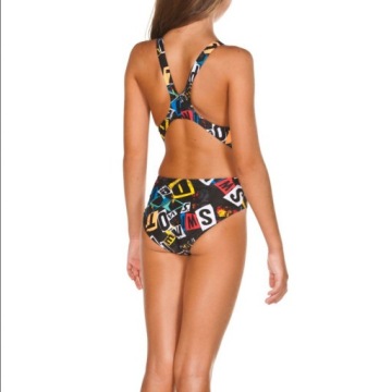 H1407 ARENA ROWDY JR TECH BACK Купальник GIRLS 128 см