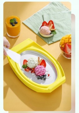 МАШИНА ДЛЯ ИЗГОТОВЛЕНИЯ ТАЙСКОГО МОРОЖЕНОГО в ПОДАРОЧНЫХ ФОРМАХ