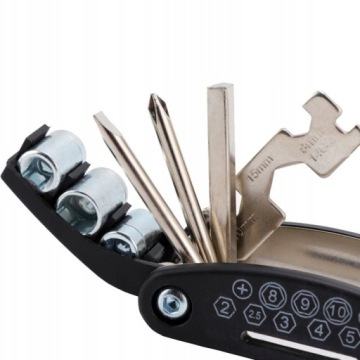 МУЛЬТИТУЛЬНЫЙ НАБОР КЛЮЧЕЙ ДЛЯ РЕМОНТА ВЕЛОСИПЕДОВ 16в1