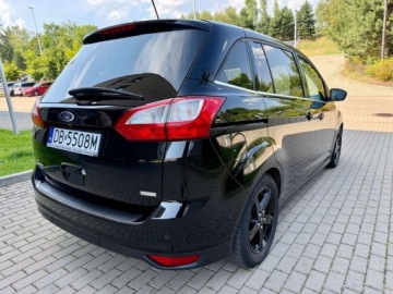 Ford C-MAX II Grand C-MAX Facelifting 1.5 EcoBoost 150KM 2018 Ford Grand C-MAX LEDNaviEl.KlapaAsystent ParkowaniaPakiet ZimowyNowy Rozrz, zdjęcie 27