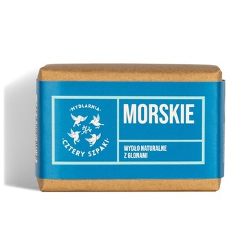 CZTERY 4 SZPAKI Morskie mydło z glonami w kostce