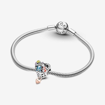 Charms Pandora - inšpirovaný Ohana Lilo a Stitch od Disney 781682C01
