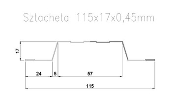 Пролет забора из ламелей 12 шт, панель, 200х160, Коричневый