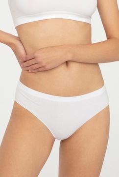 Majtki bawełniane Gatta Bikini Cotton White r. XL