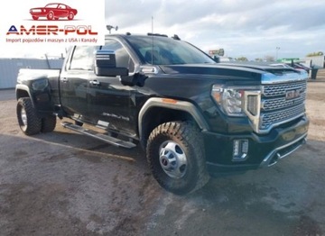  GMC Sierra 2021r., 3500HD LONG DENALI, od ubezpieczalni 6.6 Benzyna 445KM