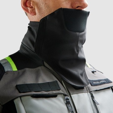 Текстильная куртка Rebelhorn Cubby V черная/серая/желтая Flo