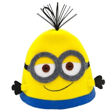 CZAPKA FILCOWA DO SAUNY SUCHEJ MINIONEK