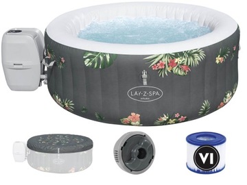 Aruba Lay-Z-Spa AirJet Przydomowe Spa BESTWAY 3-osobowe + Pompa + Filtr + P