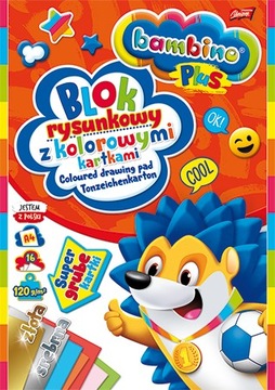 BLOK RYSUNKOWY A4 16K BAMBINO 120G