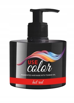 Profis Cosmetics Use Color Hot red 300 ml maska koloryzująca do włosów