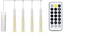 LAMPKI LED DMUCHAWIEC WISZĄCE TARAS OGRÓD USB