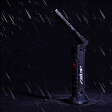 ЛАМПА COB ДЛЯ МАСТЕРСКОЙ С МАГНИТОМ + USB-КРЮК 5в1 ДЛЯ МАСТЕРСКОЙ STRONG