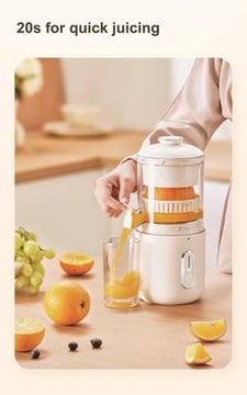 New Electric Juicer USB Rechargeable Mini Multifunctional Fruit Squeezer