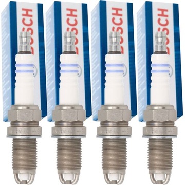 4X ŚWIECA ZAPŁONOWA BOSCH OPEL VECTRA C 1,6 1,8
