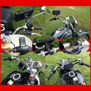 ДЕРЖАТЕЛЬ ДЛЯ ТЕЛЕФОНА НА МОТОЦИКЛЕ ДЕРЖАТЕЛЬ ДЛЯ ТЕЛЕФОНА НА 360° С СЕНСОРНЫМ ЭКРАНОМ