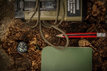 Кнопка «Большой компас» — черная — Helikon