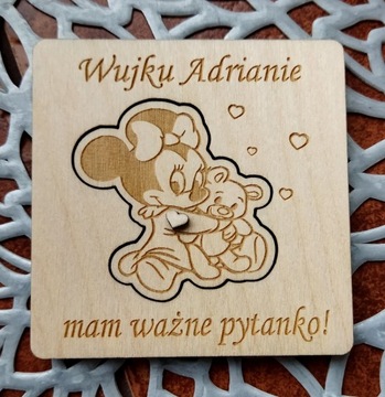 PYTANIE PROŚBA CIOCIU CZY ZOSTANIESZ CHRZESTNĄ