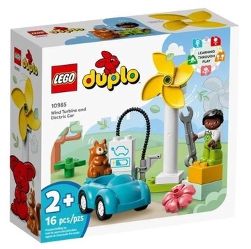 LEGO DUPLO Ветряная мельница и электромобиль (10985)