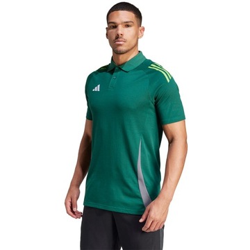Koszulka męska adidas Tiro 24 Competition Polo zielona IR7567 L