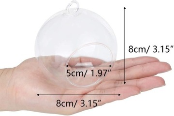 ПОДВЕСНЫЕ СТЕКЛЯННЫЕ кашпо TERRARIA BALLS 8 ШТ. ХИТ