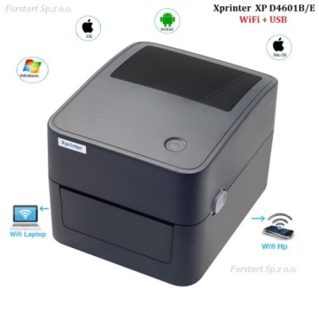 Курьерский термопринтер этикеток USB WiFi LAN + рулон этикеток 100x150
