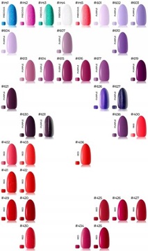 НАБОР ИЗ 10 декоративных элементов CLARESA для верхней основы под гибридный лак