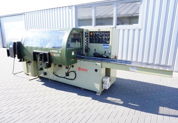 ЧЕТЫРЕХСТОРОННИЙ СТРОГАЛЬНЫЙ СТАНОК SCM + универсальный шпиндель