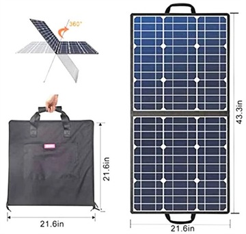 ŁADOWARKA SŁONECZNA PANEL SOLARNY FlashFish18V100W
