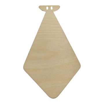 Фанерная стяжка для декора, высота 20 см.