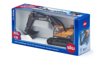 SIKU 3535 ГИДРАВЛИЧЕСКИЙ ЭКСКАВАТОР VOLVO EC 290 1:50