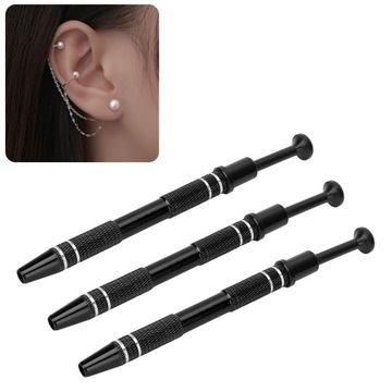 Инструмент для захвата шариков для пирсинга, 3 шт.