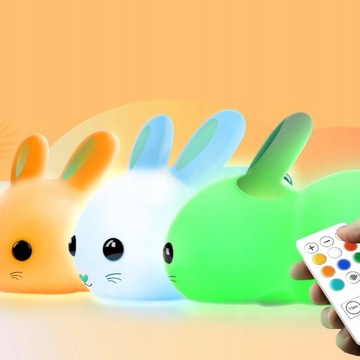НОЧНИК ДЛЯ ДЕТЕЙ КРОЛИК LED NENO Titto