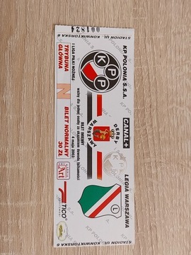 Polonia Warszawa - Legia Warszawa , 2003 rok