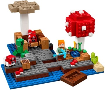 LEGO Minecraft 21129 Грибной остров