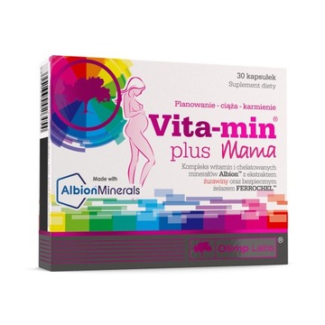 OLIMP VITA-MIN PLUS MAMA 30kaps W CIĄŻY KARMIENIE
