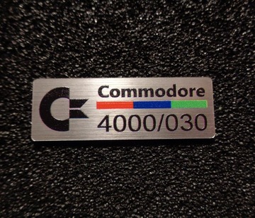 Naklejka Commodore Amiga 4000 030 42x15mm 271e