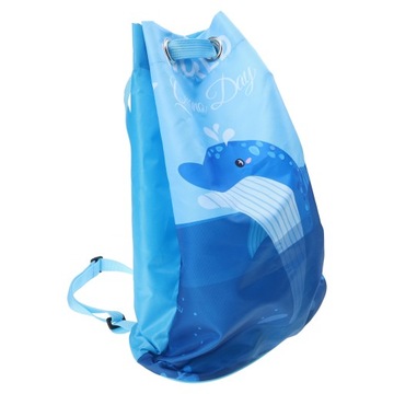 ДЕТСКАЯ СУМКА ДЛЯ БАССЕЙНА ПЛЯЖНЫЙ РЮКЗАК НА ШНУРЕ