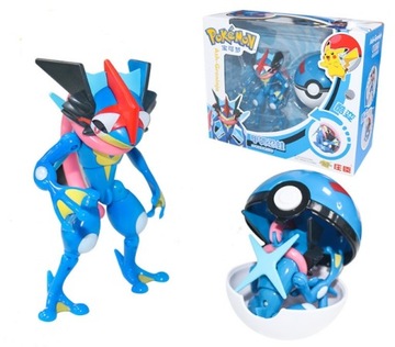 POKEMON POKEBALL GO SKŁADANA FIGURKA Greninja