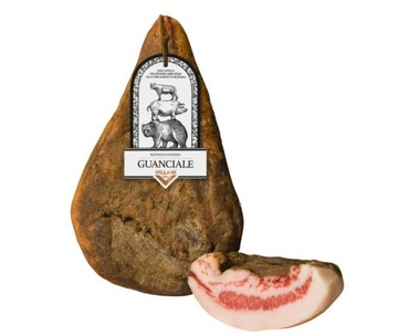 Policzek wieprzowy Guanciale Stagionato Villani 400g