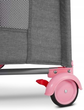 LIA Plus Sesttino Дорожная кроватка двухъярусная - розовый