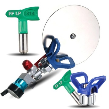 Набор цветных резаков + Насадка 315 + БЕСПЛАТНЫЕ ПОДАРКИ Пистолет-распылитель RAC V Покрасочный агрегат