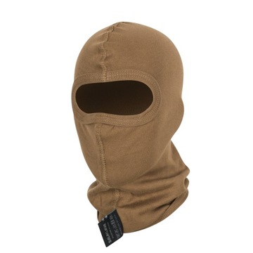 BAWEŁNIANA KOMINIARKA LETNIA BALACLAVA POD KASK HELIKON UNIWERSALNA COYOTE