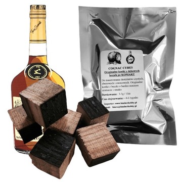 COGNAK koniak winiak cube kostki zaprawka 50g