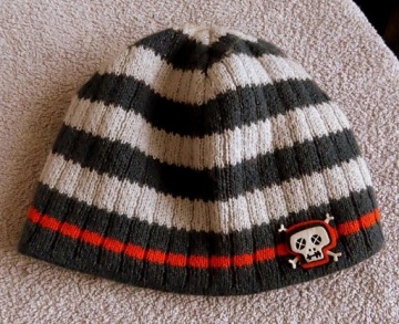 CZAPKA chłopięca UNI ciepła podwójna WYPRZEDAŻ ***